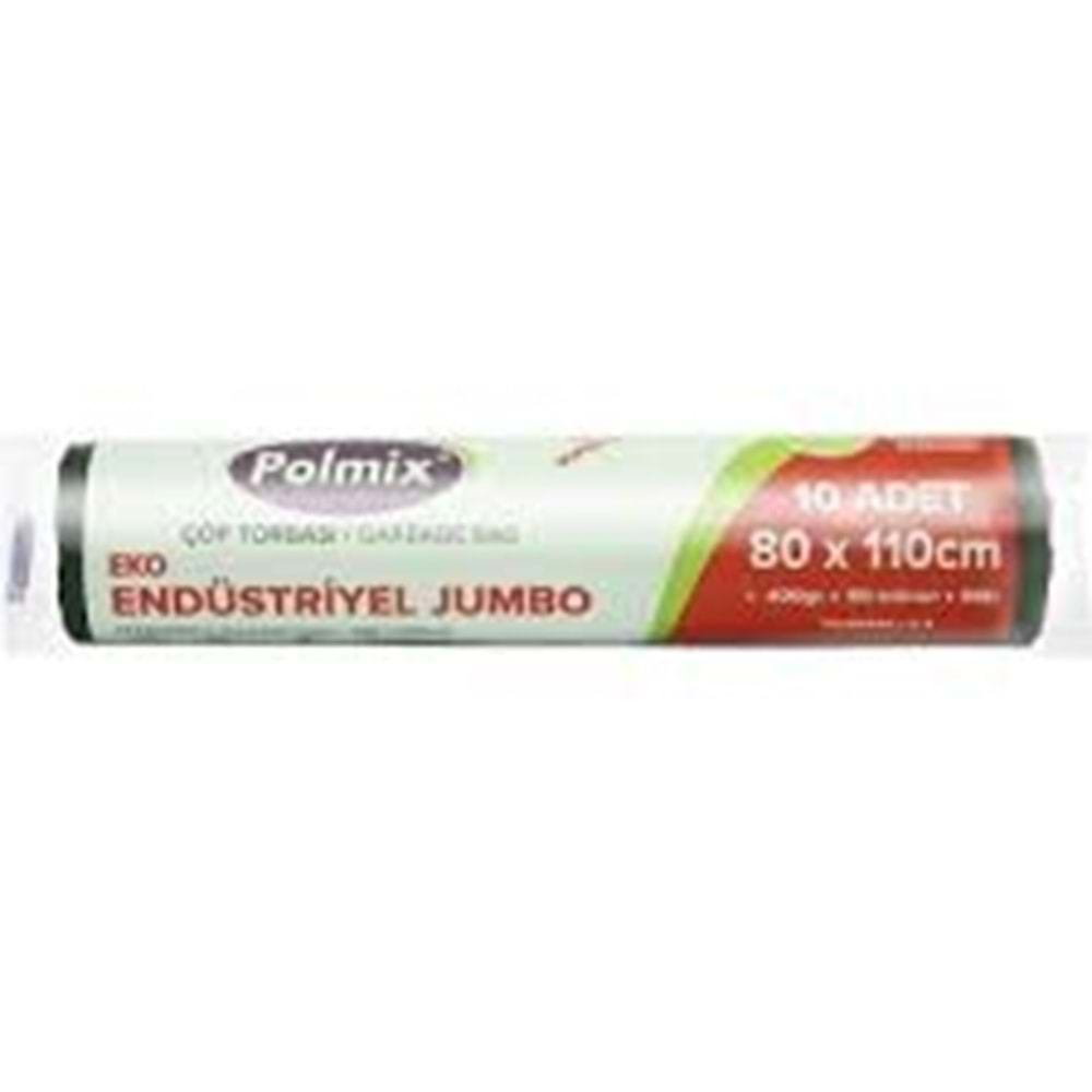 ENDÜSTİRİYEL JUMBO 400 GR ÇÖP TORBASI 80*110