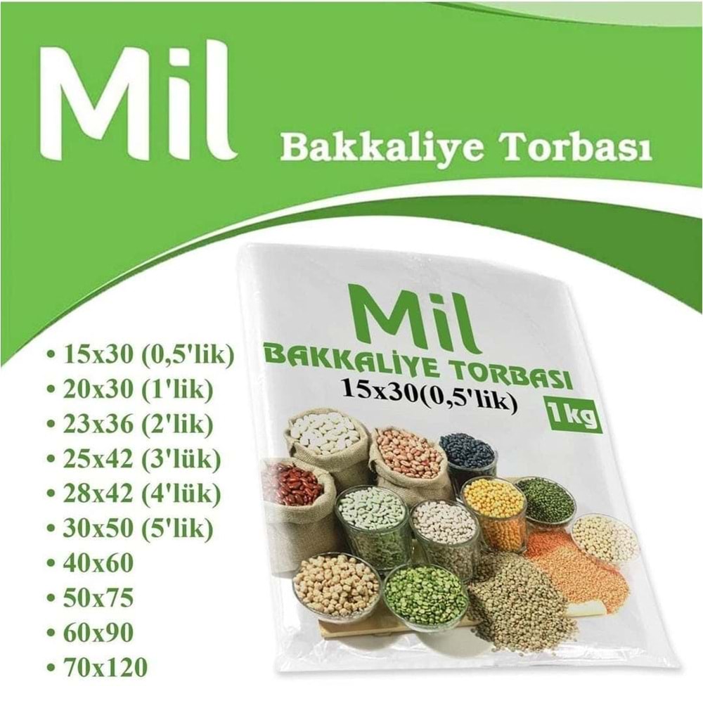ŞEKER TORBASI 3 LÜK 25*42